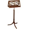 Scully & Scully Mahogany Music Stand