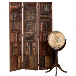 Scully & Scully Leather Books Motif Screen