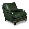Scully & Scully Bishop Reading Chair, Williamsburg Fern Green