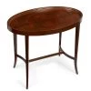 Scully & Scully Mahogany Oval Tea Table