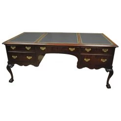 Scully & Scully Mahogany Ball & Claw Desk