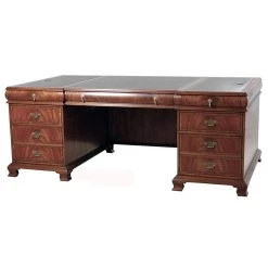 Scully & Scully Leather Top Mahogany Partners Desk 8 Scully & Scully Leather Top Mahogany Partners Desk -Cheap Furniture Store unnamed file 134