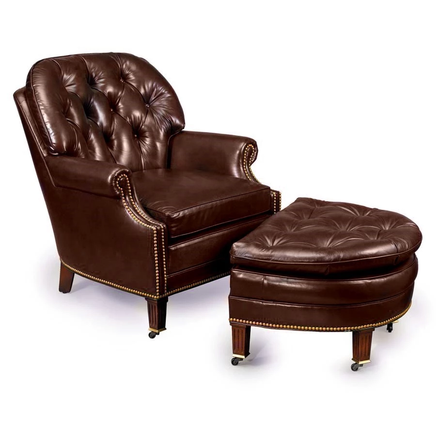 Scully & Scully Richmond Chair And Ottoman 5 Scully & Scully Richmond Chair And Ottoman - Image 5