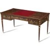 Scully & Scully Chinoiserie Crotch Mahogany Writing Desk