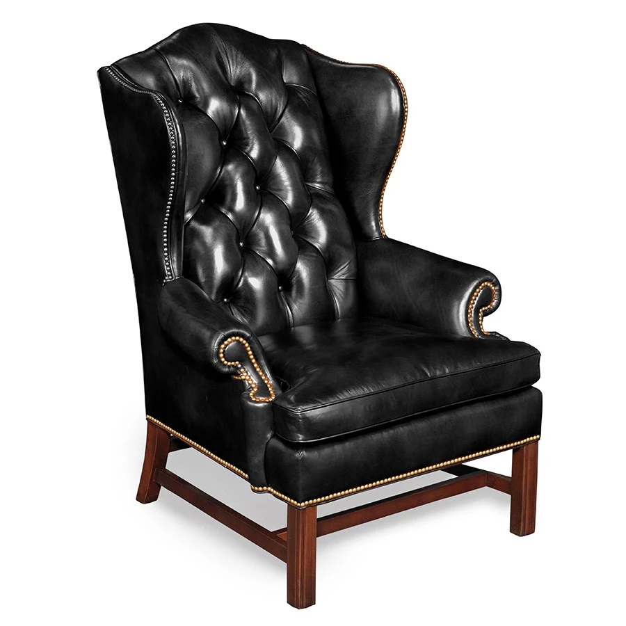 Scully & Scully Squire's Tufted Chair 3 Scully & Scully Squire's Tufted Chair - Image 3