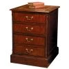 Scully & Scully Mahogany Kensington File Cabinet