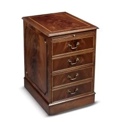 Scully & Scully Mahogany File Cabinet