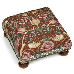 Scully & Scully Roses & Birds Footstools