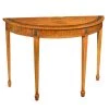 Scully & Scully Decorated Satinwood Console Table