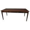 Scully & Scully Leather Top Mahogany Table Desk