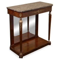 Scully & Scully Mirrored Mahogany Hall Console Table