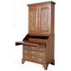 Scully & Scully Burl Walnut & Mahogany Bookcase Desk