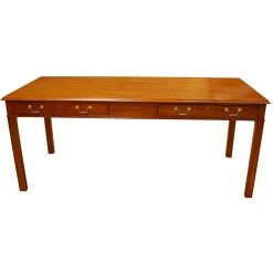 Scully & Scully Mahogany Table Desk
