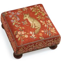 Scully & Scully Medieval Animal Tapestry Footstools