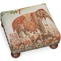 Scully & Scully Arabian Animal Tapestry Footstools