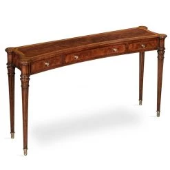 Scully & Scully Walnut And Yew Console Table