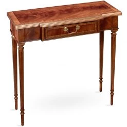 Scully & Scully Mahogany Breakfront Console Table