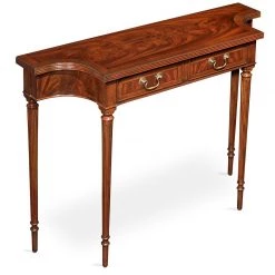 Scully & Scully Mahogany Console Table