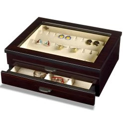 Scully & Scully Cufflink Box, Ebony
