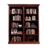 Scully & Scully Tall Mahogany Bookcases