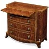 Scully & Scully Mahogany Bowfront Four-Drawer Chest