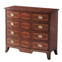 Scully & Scully Lady's Jersey Mahogany Chest