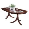 Scully & Scully Mahogany Oval Dining Table
