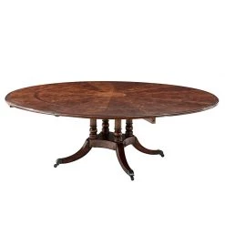 Scully & Scully Brook Street Supper Mahogany Dining Table