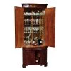 Scully & Scully Illuminated Mahogany Corner Cocktail Cabinet