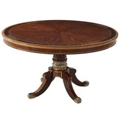 Scully & Scully Mahogany Trenton Dining Table