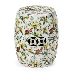 Scully & Scully Blooming Floral Garden Seat