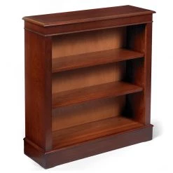 Scully & Scully Open Mahogany Bookcases