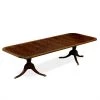 Scully & Scully Mahogany Reeded Dining Table