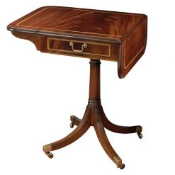 Scully & Scully Mahogany Pembroke Table
