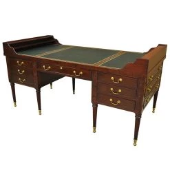 Scully & Scully Mahogany Presidential George Washington Desk