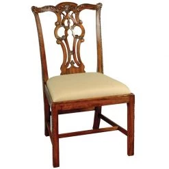 Scully & Scully Aged Regency Armchair And Side Chair