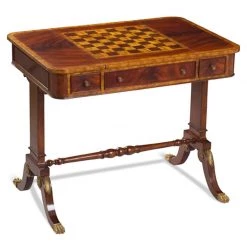 Scully & Scully Mahogany Game Table