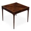 Scully & Scully Mahogany Card Table