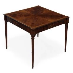 Scully & Scully Mahogany Card Table