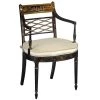 Scully & Scully Mahogany Chinoiserie Chairs
