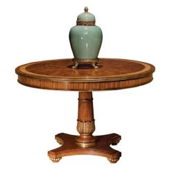 Scully & Scully Mahogany Center Table