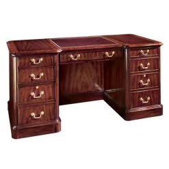 Scully & Scully Cathedral Mahogany Executive Desk