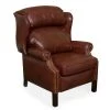 Scully & Scully Woodbridge Chippendale Wing Recliner