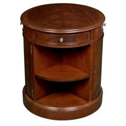 Scully & Scully Drum End Table