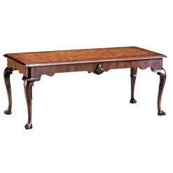 Scully & Scully Cabriole Mahogany Coffee Table