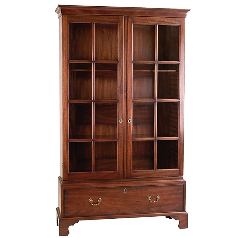 Scully & Scully Mahogany Chippendale Bookcase 1 Scully & Scully Mahogany Chippendale Bookcase