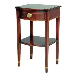 Scully & Scully Mahogany & Holly Inlaid Night Stand