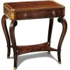 Scully & Scully Crotch Mahogany Occasional Table