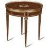 Scully & Scully Teak Round End Table