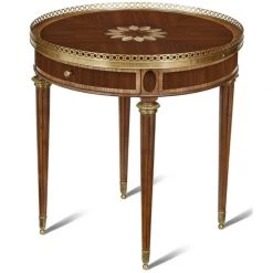 Scully & Scully Teak Round End Table